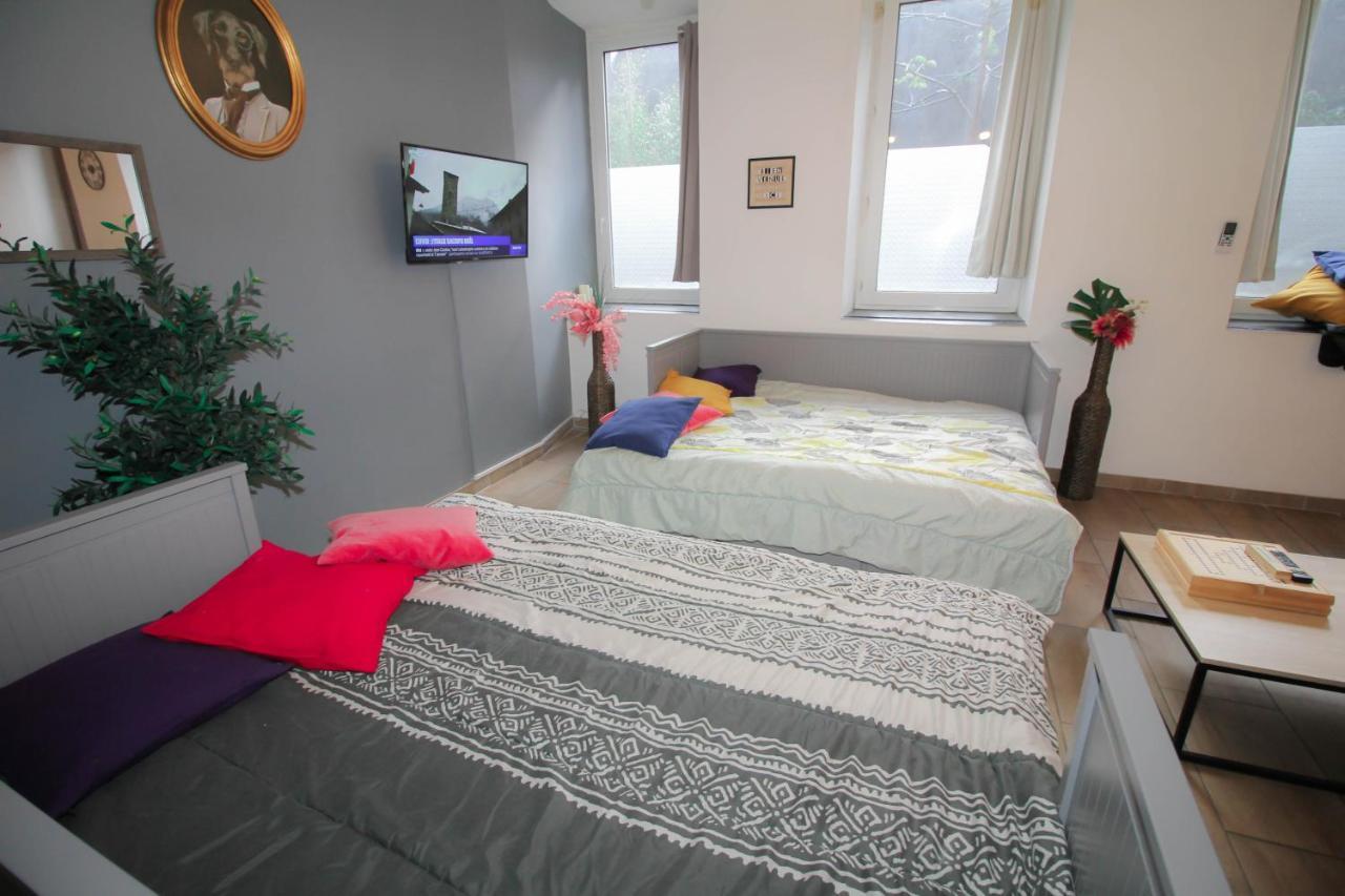 Calme En Centre Ville Appartement , Spacieux Et Renove A 50M De La Place Carnot Carcassonne Exteriör bild